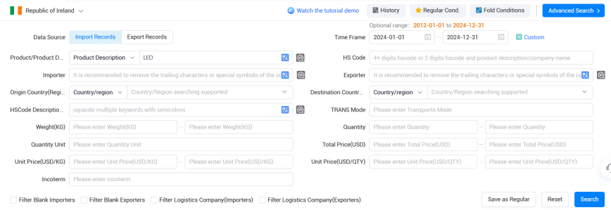 爱尔兰海关数据,海关数据,腾博会官网海关数据 爱尔兰海关数据,海关数据,腾博会官网海关数据